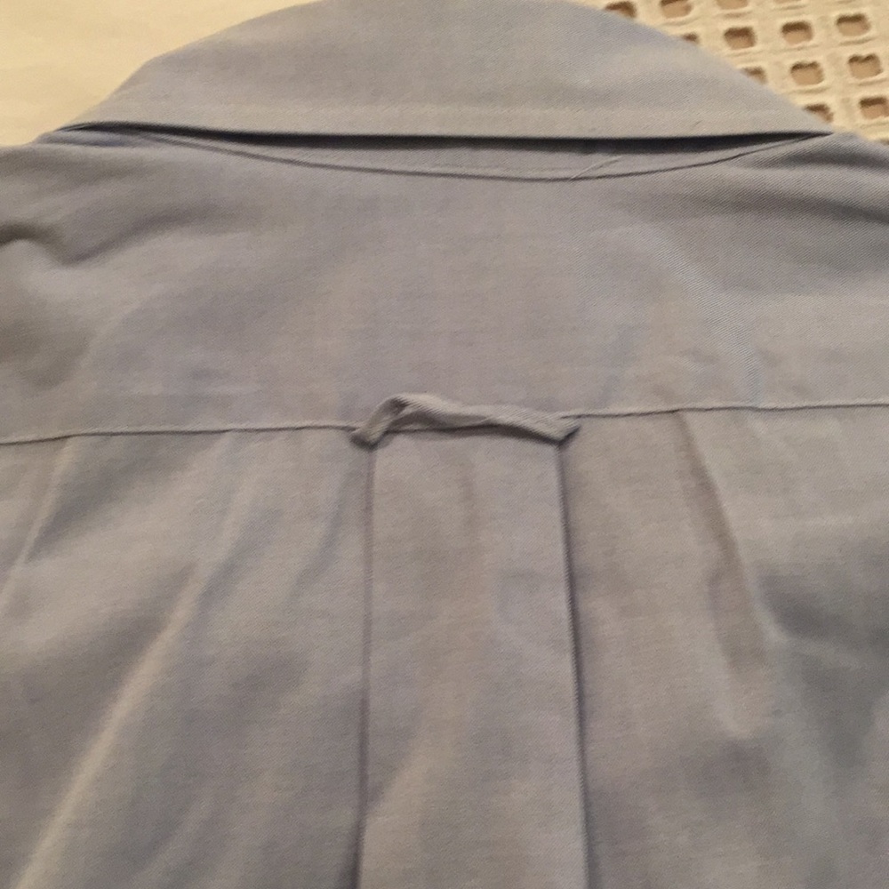 Men’s Button Down Shirt. Solid Blue. - image 2